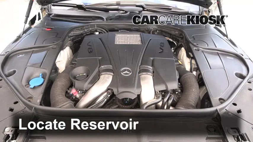 2014 Mercedes-Benz S550 4.6L V8 Turbo Liquide essuie-glace